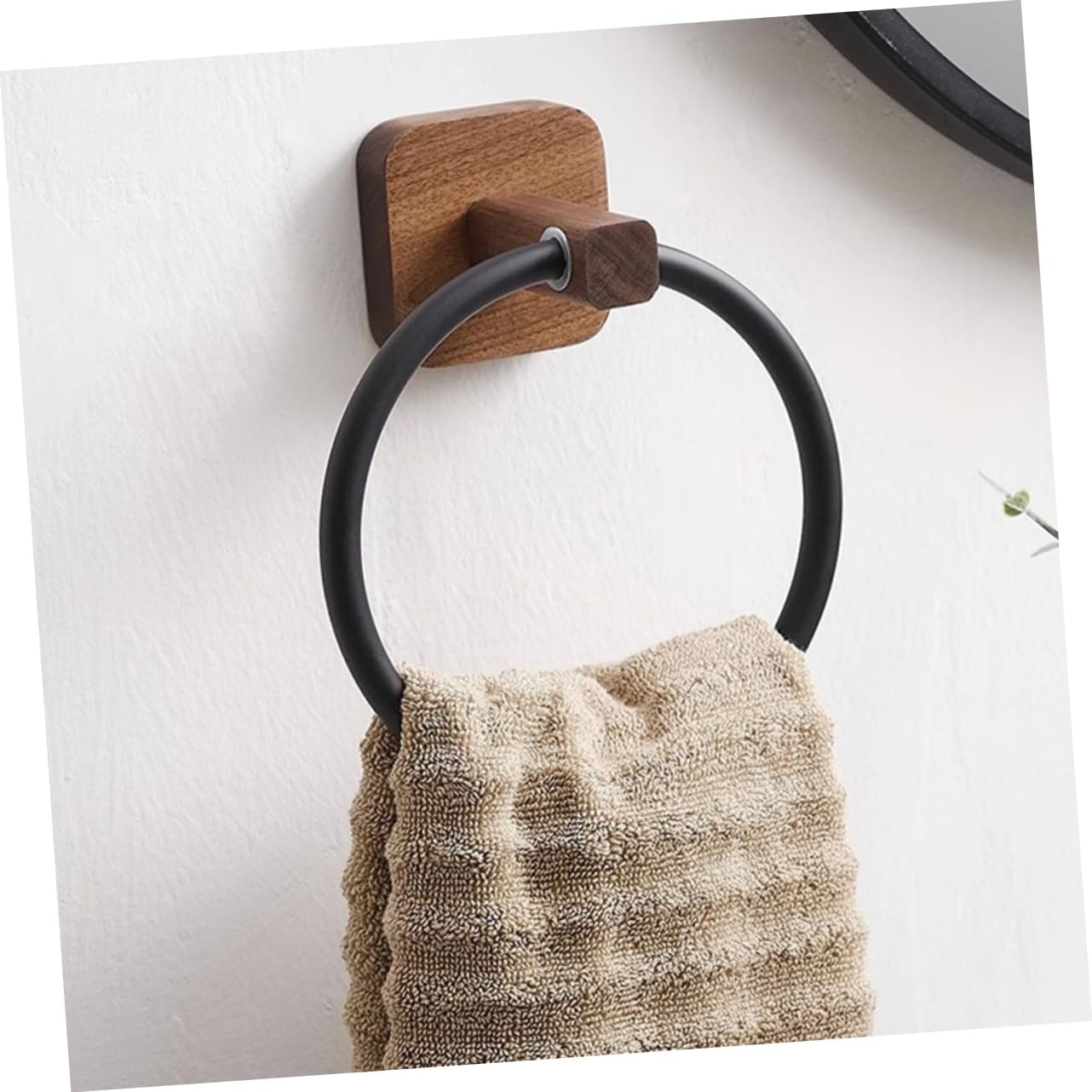 Hand Towel Ring for Bathroom Kitchen Towel Holder Modern Style Towel Holder Wall Mount