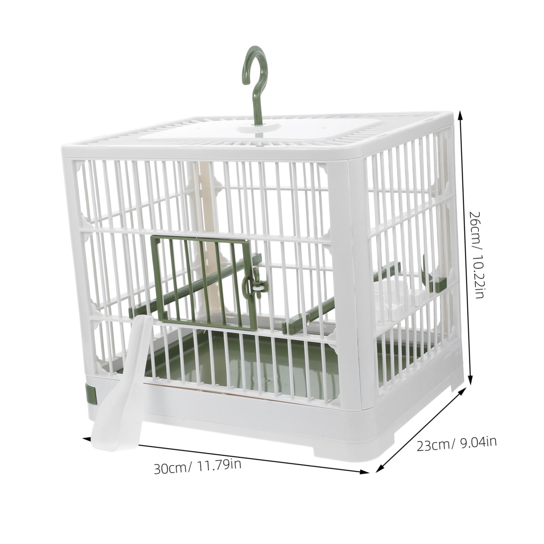 HANABASS Cockatiel Cage Bird Carrier for Travel Portable Bird Carrier Stand Parrot Villa Cage Durable and Easy to Clean