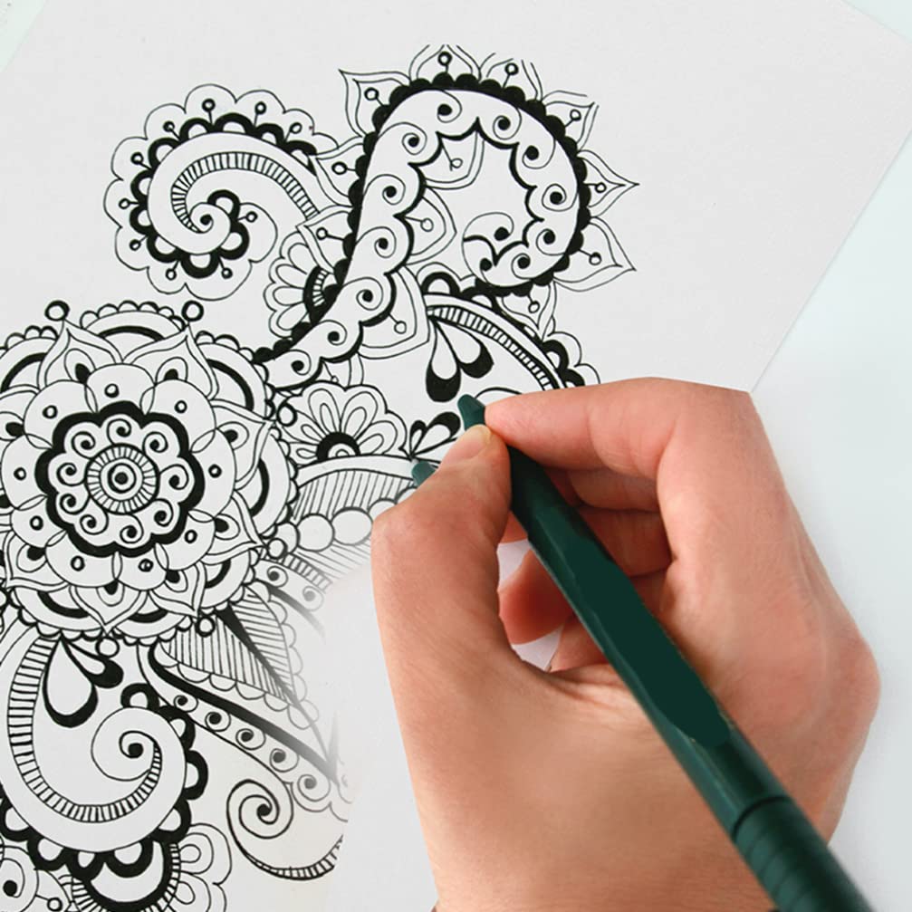 Ciieeo 100feuilles Papier Aquarelle Blanc pour Étudiants Garçon Fille et Artistes pour Dessin et Peinture