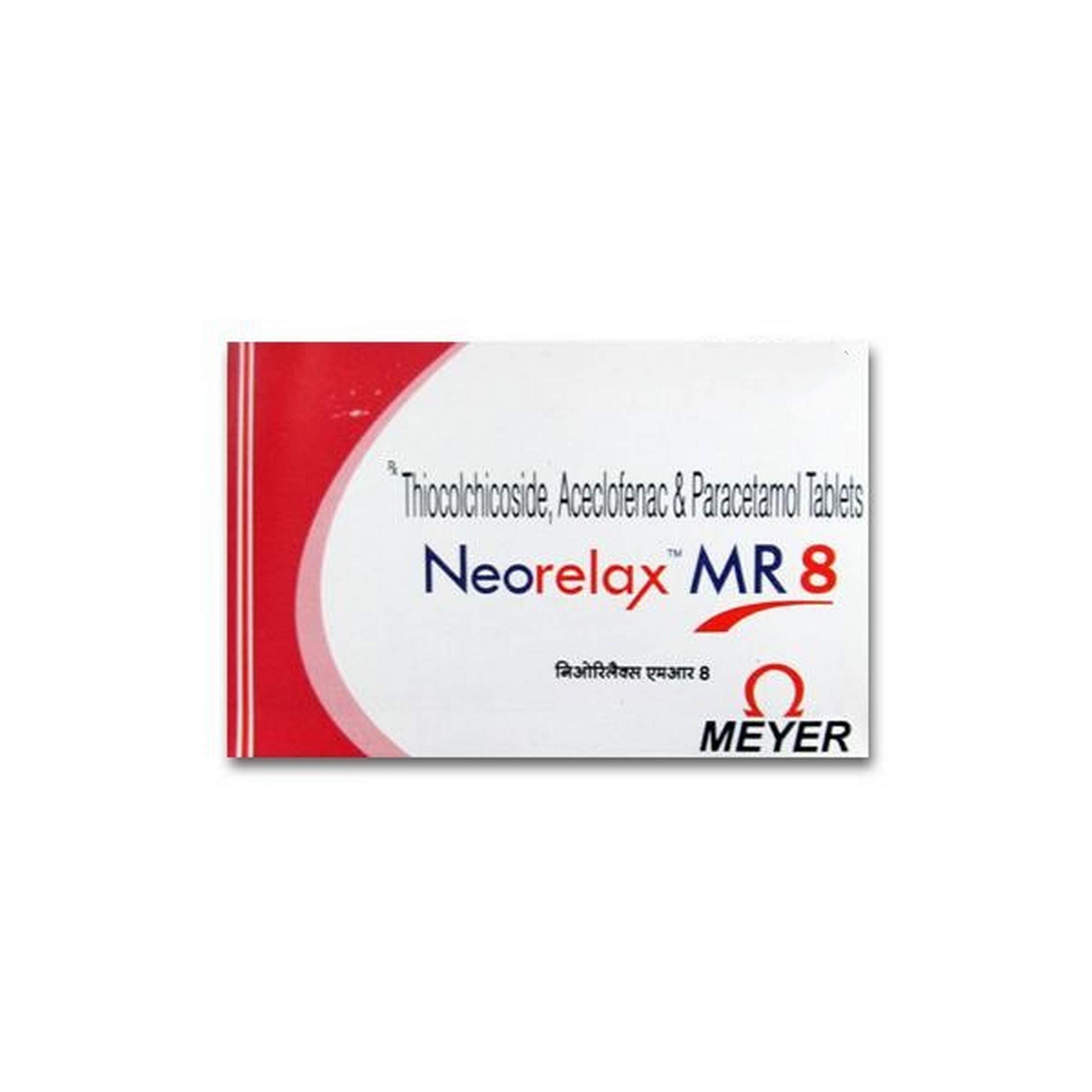 Neorelax MR 8 - Strip of 10 Tablets : Amazon.in: Health & Personal