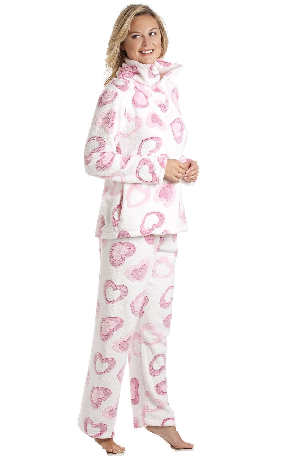 Camille Ensemble Pyjama Coeur Femme