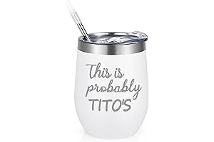 Titos Vodka Gifts: Stainless Steel Wine Tumbler