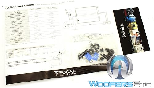 Miniatura 8 de Focal Paquete de 2 sets Auditor RIP-570C 5x7 50W RMS Altavoces coaxiales de 2 vías R-4280 4 canales 560 vatios amplificador máximo