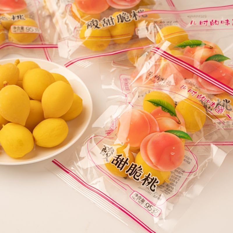 Amazon | 酸甜脆桃 甘酸っぱい桃95g/袋【甘酸っぱい/カリカリした