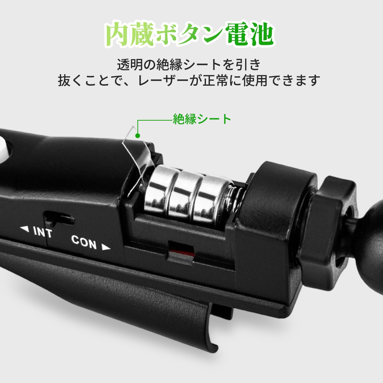 STEEL-LAND ゴルフ レーザー照準器 パター練習 レーザーポインター 器具 ボール拭き専用タオル付属 ゴルフ練習グッズ ストローク矯正 自宅 室内 360度調整可能＋デュアルモード 初心者 姿勢矯正＆精度向上コンパクト設計 [並行輸入品]
