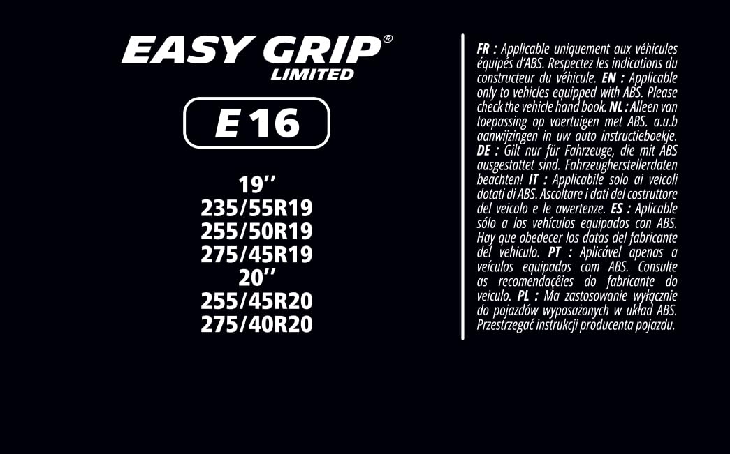 Michelin Easy Grip Limited Catene Neve Composite Rapido Montaggio E16