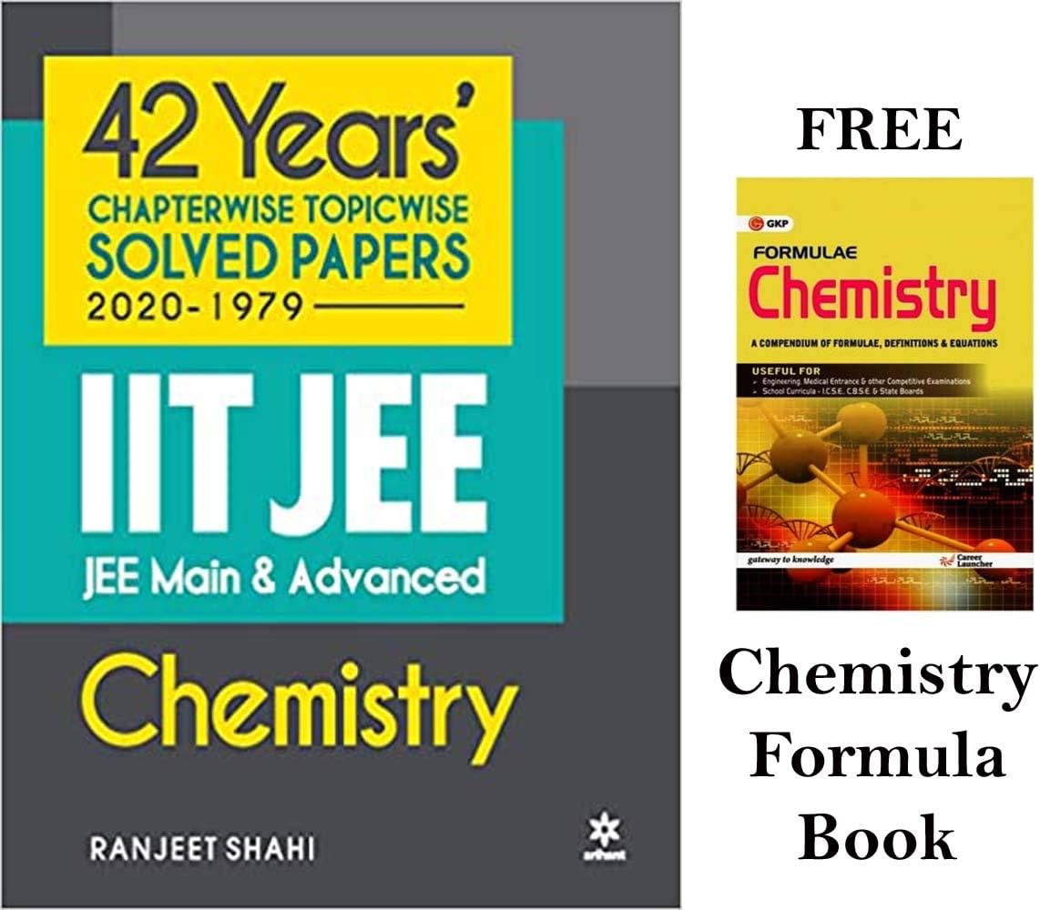 42 Years IIT JEE Mains & Advanced In Chemistry Chapterwise Solved Papers For 2021 Exam by Arihant Publication With Free Chemistry Formula Dictionary [Paperback] Arihant Experts and Fastbook Library Paperback – Illustrated