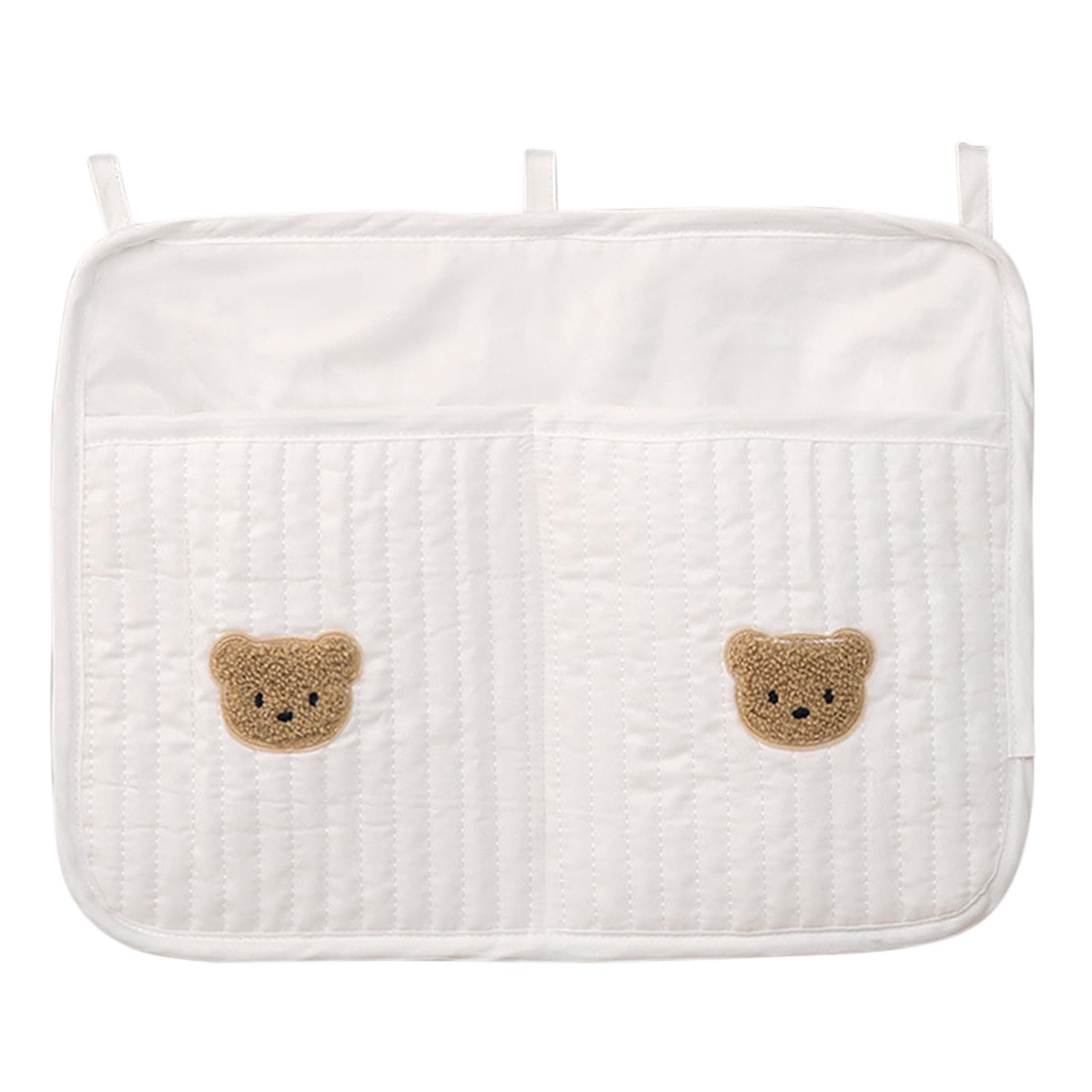 Crib Organizer – Multifunctional Cradle Bag for Easy Access to Baby, Bedside Nursery Organizer with Durable Design, Bassinet Storage Attachment for Cribs, Toys, and Diapers