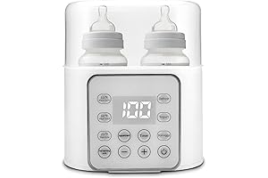 Baby Bottle Warmer for All Bottles: 9-in-1 Multifunctional Breast Milk and Baby Food Heater