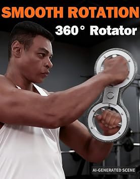 Fitarc Burn Machine Rotator 6/10/12/15 LB, Arm & Forearm Upper Body Trainer