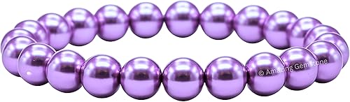 Miniatura 313 de Amazing Gemstone Pulsera de cristal para mujeres y hombres, pulsera de cristal curativo de protección, pulsera elástica con cuentas de piedras