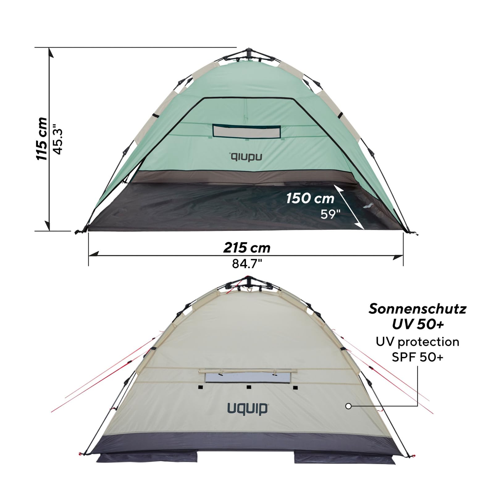 Tente de toit Souple RHINO RACK 2 personnes