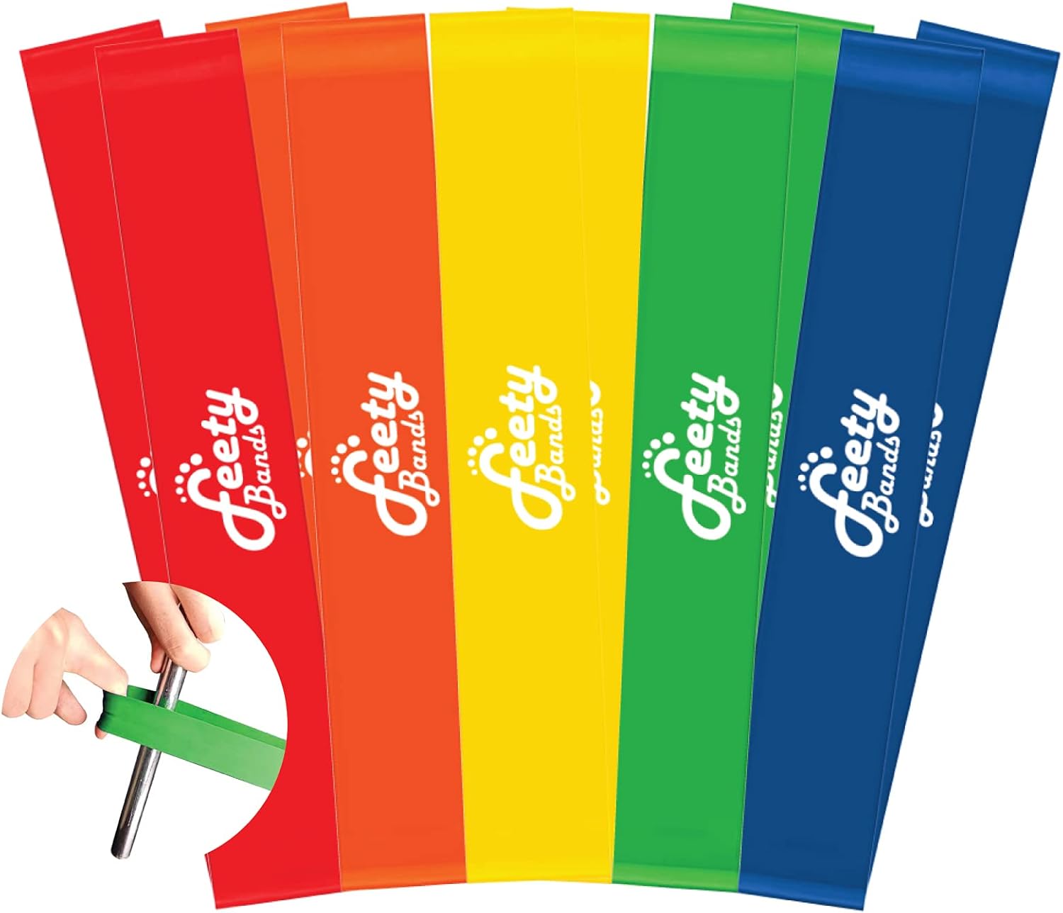 Chair Bands for ADHD Kids (10Pack) Bouncy Kick Fidgets for Chairs