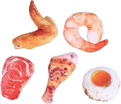 Miniatura 7 de minkissy 10 piezas de juguetes para mascotas, juguetes para masticar para perros, juguete de peluche para dentición, juguetes para masticar para