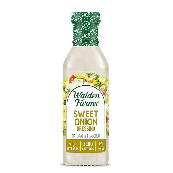 Walden Farms Jersey Sweet Onion Dressing Calorie Free, Carb Free, Fat Free, Sugar