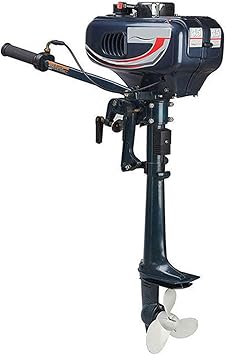 Cozyel 3 5hp Heavy Duty Boat Motor 2 Stroke Outboard Motor Boat Engine W Water Air Cooling System Outboard Motors Amazon Canada