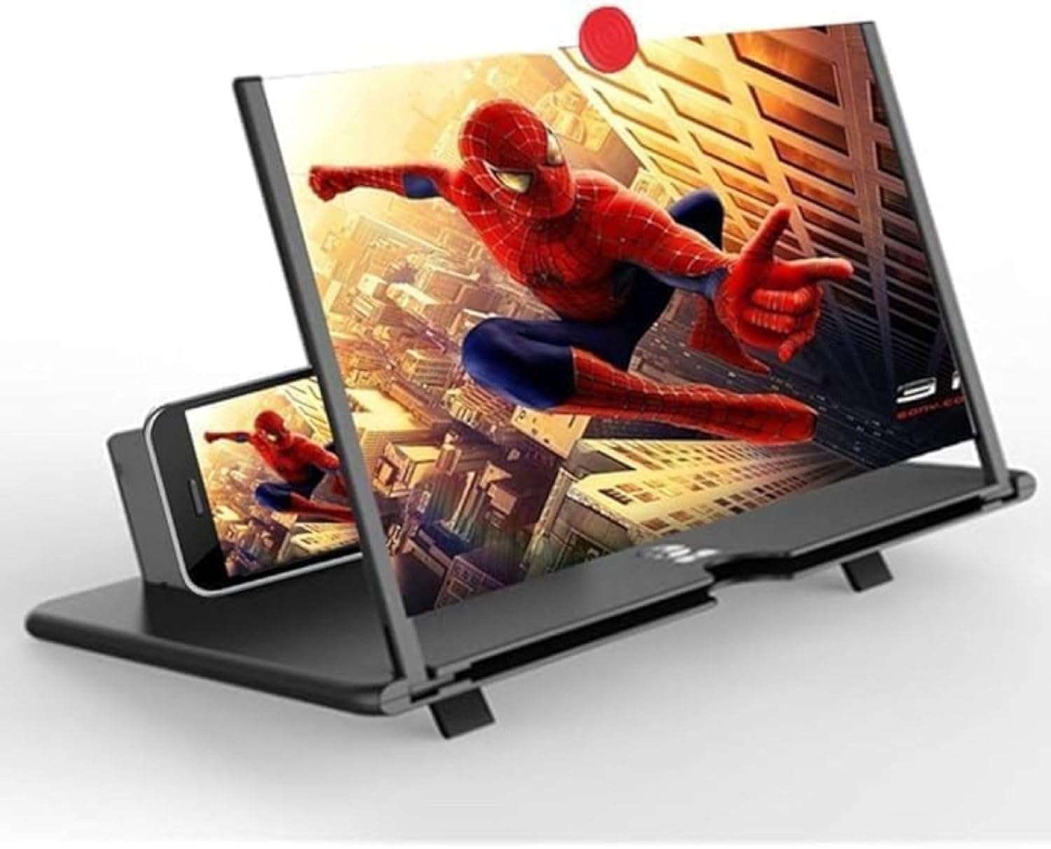 Mobile Screen Magnifier, 8 3D Video Screen Amplifier with Eyes Protection, Enlarged Expander for-image-37