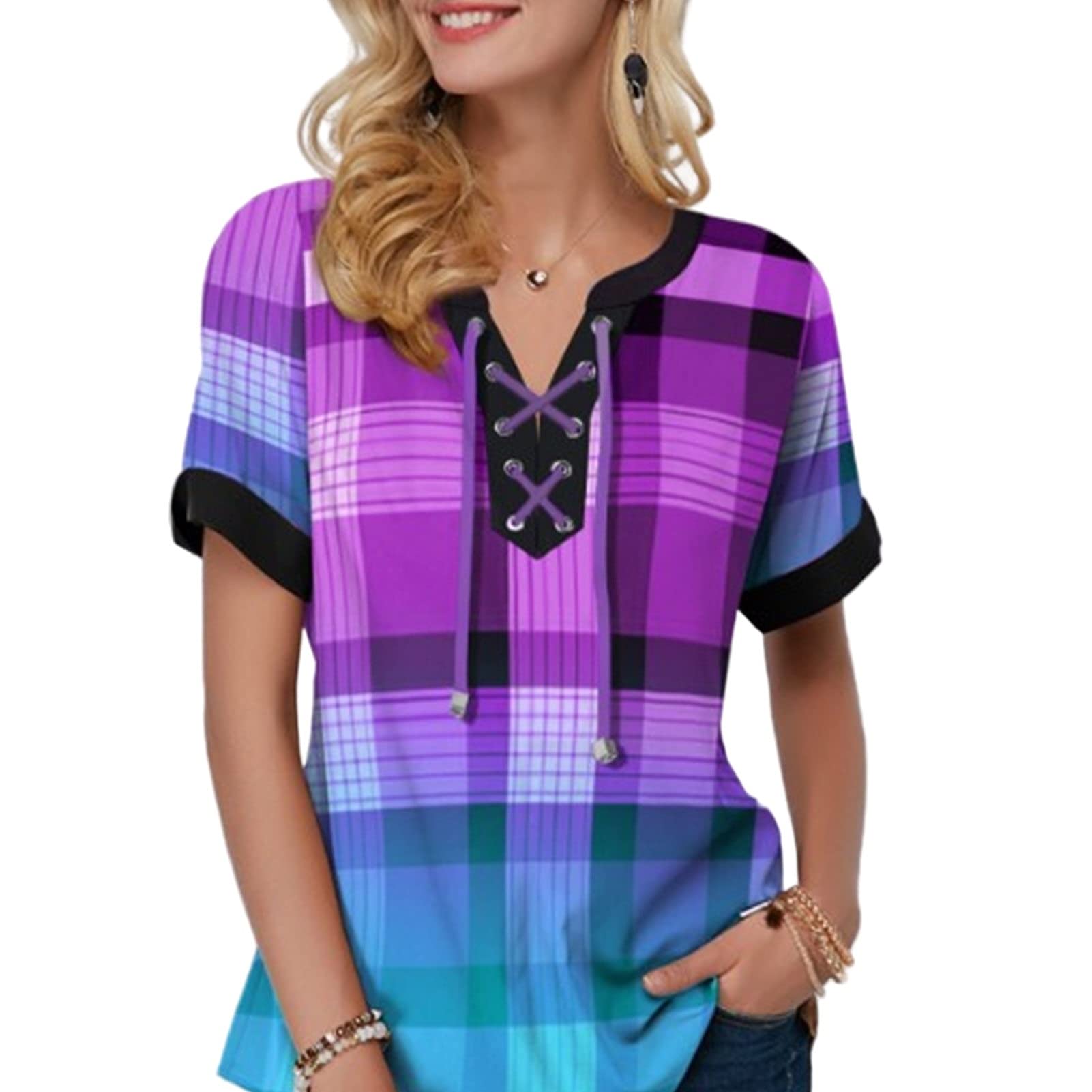 Wokez Summer 2021 Sexy 3d Fashion Women Ruffles Printed Tops