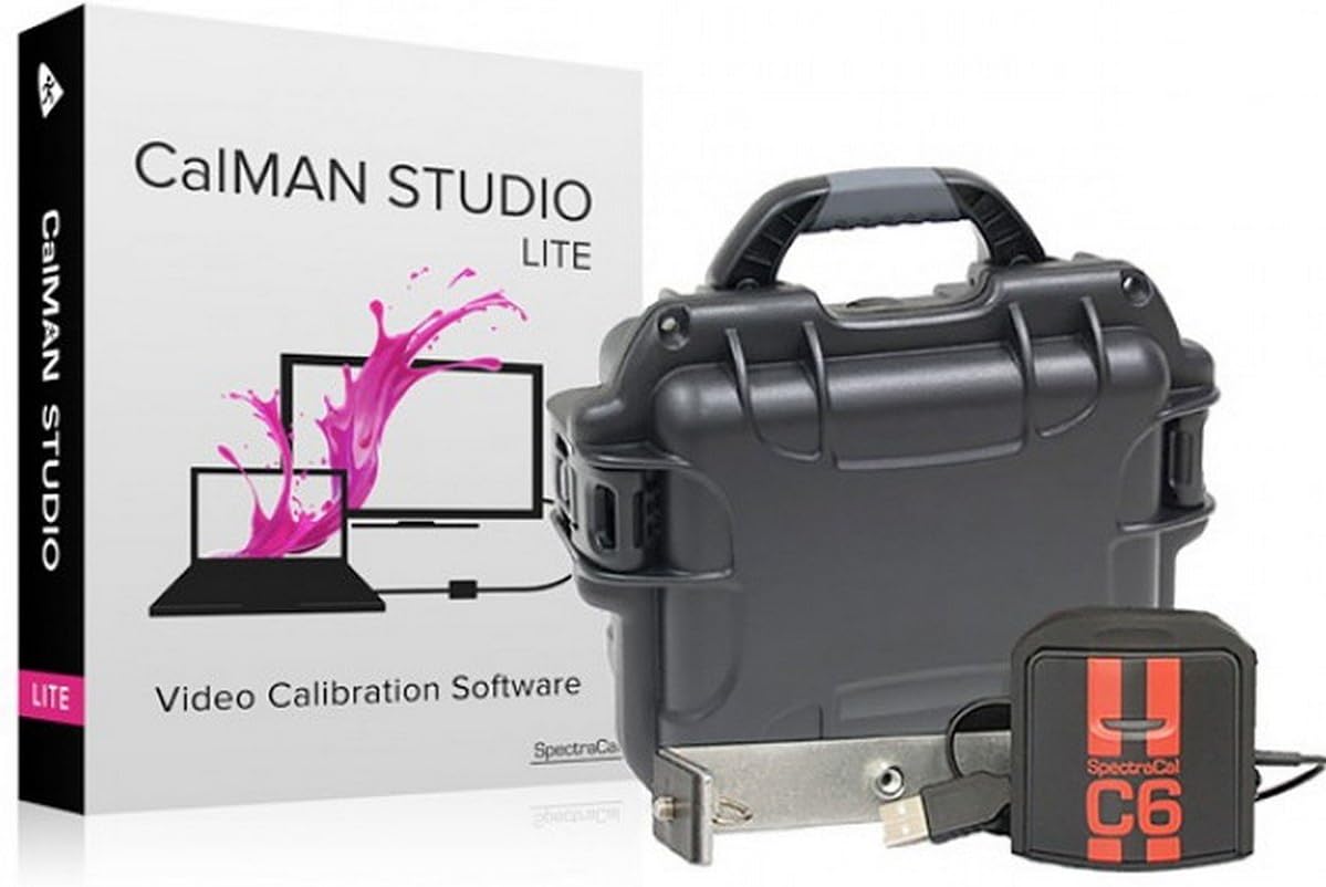 CalMAN Studio Lite Bundle with C6 colorimeter | Production Broadcast Display Calibration Software Bundle
