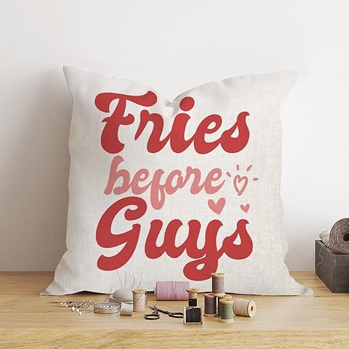 Miniatura 2 de Fire Before Guys Throw Pillow Cover Valentines Day Pink Romantic Pillow Case Wedding Engagement Anniversary Cushion Cover Square Decortaive