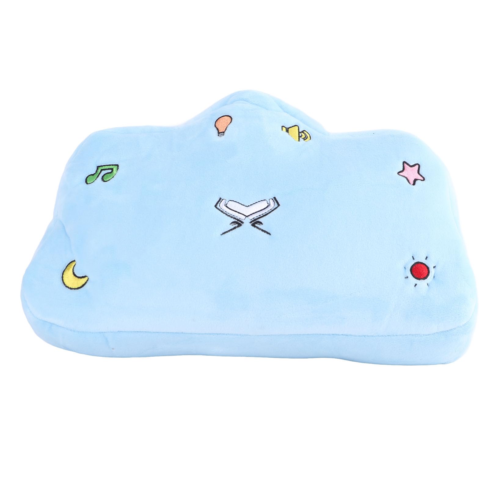 EMUKOEP Oreiller LED Nuage Bleu Coran, Doux et Confortable pour Enfants
