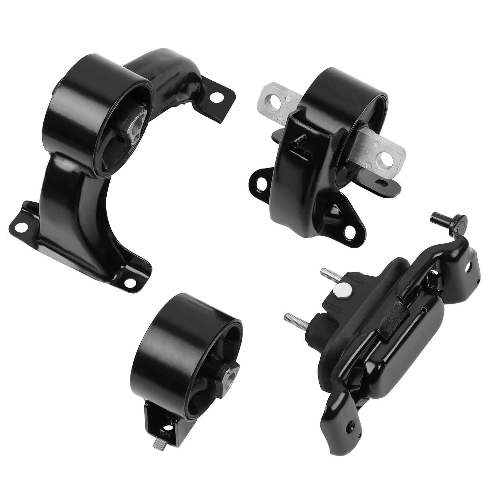 Farrme Engine Motor Mount Transmission Mount Set of 4 Fit for Dodge Grand Caravan, for Chrysler Town & Country 2008-2010, for Volkswagen Routan 2009-2010 V6 3.3L 3.8L 4.0L#A5654 A5480 A5465 A5493