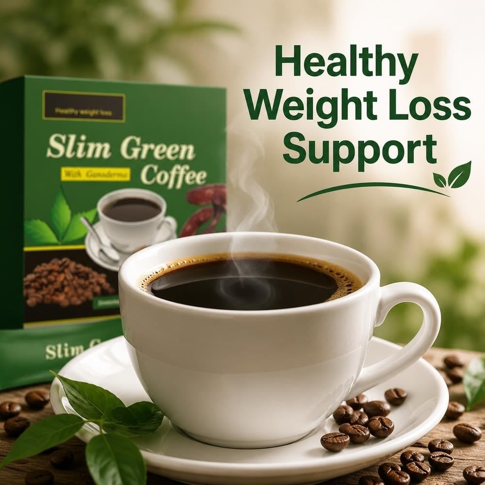 Miscela biologica prebiotica for il benessere dell'intestino al caffè | Caffè energetico bilanciato vegano senza glutine for la digestione(2pcs)