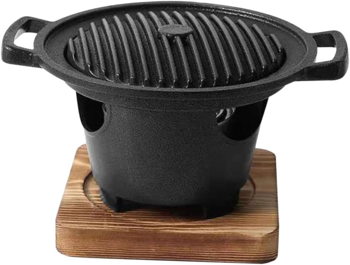 Electric Indoor Grill Small Bbq Stove Hibachi Grill Stove Barbecue Rack Easy Clean Cooking