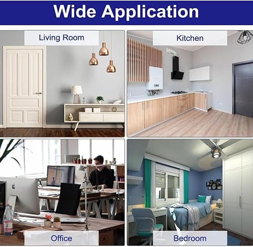 Miniatura 5 de Tira de transición de piso, tira de umbral autoadhesiva de 36 pulgadas, tiras de transición de alfombra a azulejos, umbrales de PVC para