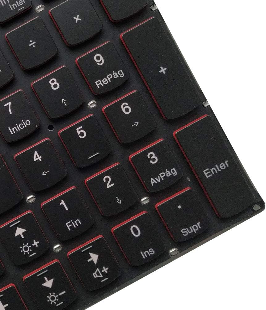 Laptop Replacement Keyboard Fit Lenovo IdeaPad Y50-70A Y50-70AM Latin Layout
