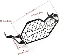Vista 2 de Cubierta protectora de faros delanteros para BMW F850GS F750GS F 850 para GS F 750 para GS 2018-2023 motocicleta CNC faro protector de parrilla