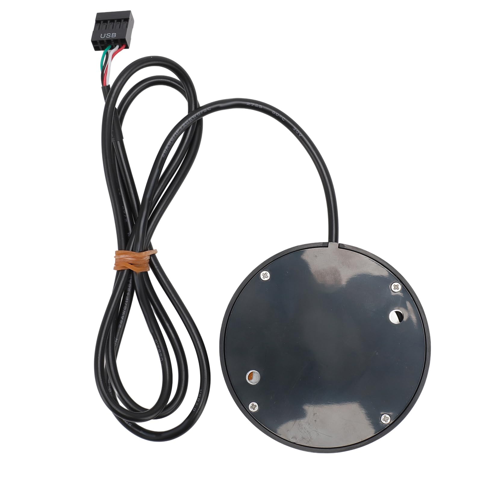 Monitor Rotondo per Temperatura PC AIO Kit di Aggiornamento Retroilluminazione Ultraluminosa per Sistemi di Raffreddamento Ad Acqua PC per Appassionati ABS, Display LCD con Dispositivo di