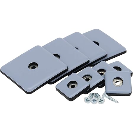 Gleitgut 24 X Ptfe Gleiter Mit Nagel 35 Mm Teflongleiter Rechteckig Mobelgleiter Stift Amazon De Baumarkt 