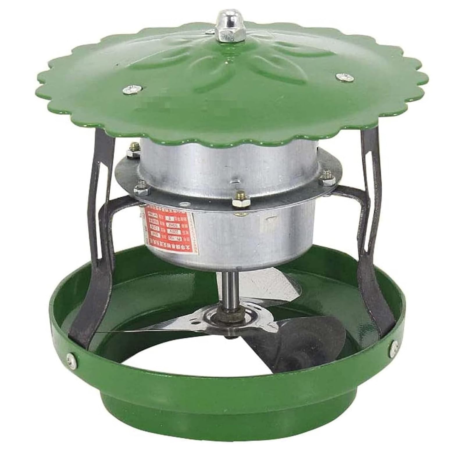 Capuchon de capot de cheminée extracteur motorisé 60w haute résistance
