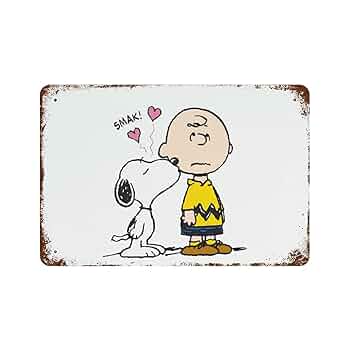 チャーリーブラウン　ブリキ看板 Amazon.co.jp: ブリキ看板 スヌーピー チャーリーブラウン 金属