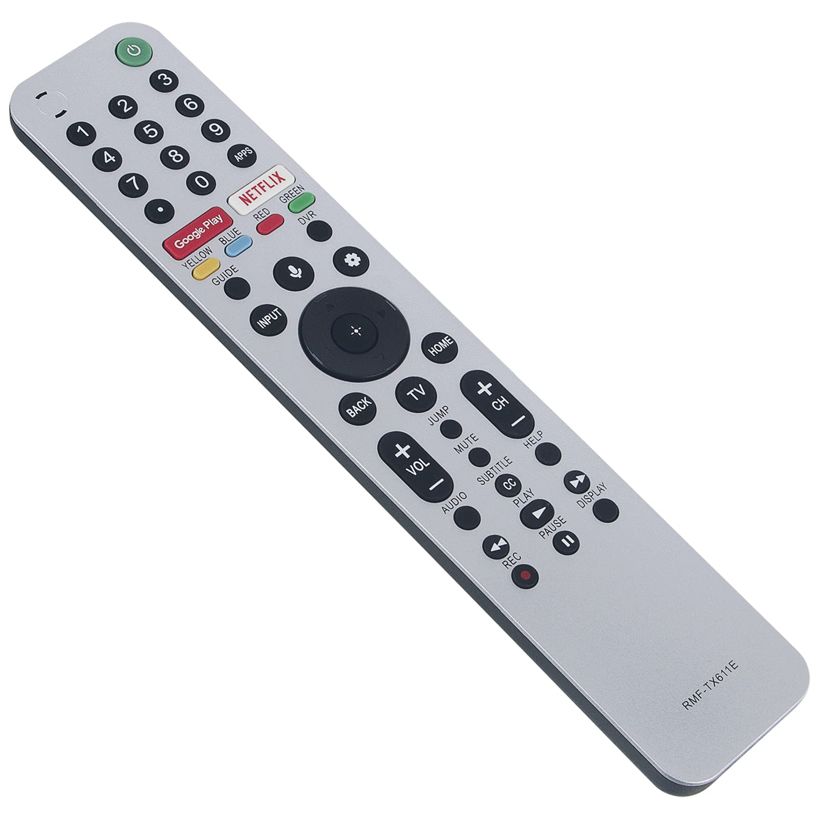 VINABTY RMF-TX910U Telecomando vocale sostituito Adatto per Sony Bravia TV KD-43X72K KD-43X73K KD-43X80K KD-43X81K KD-43X82K KD-43X85K KD-43X85TK KD-43X89K KD-50X72K KD-50X73K KD-50X80K