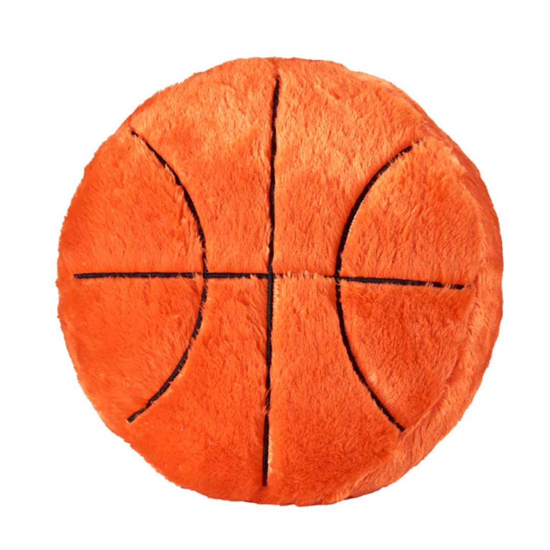 Coussins ronds en peluche doux de 45cm pour soulager le dos sur votre canape
