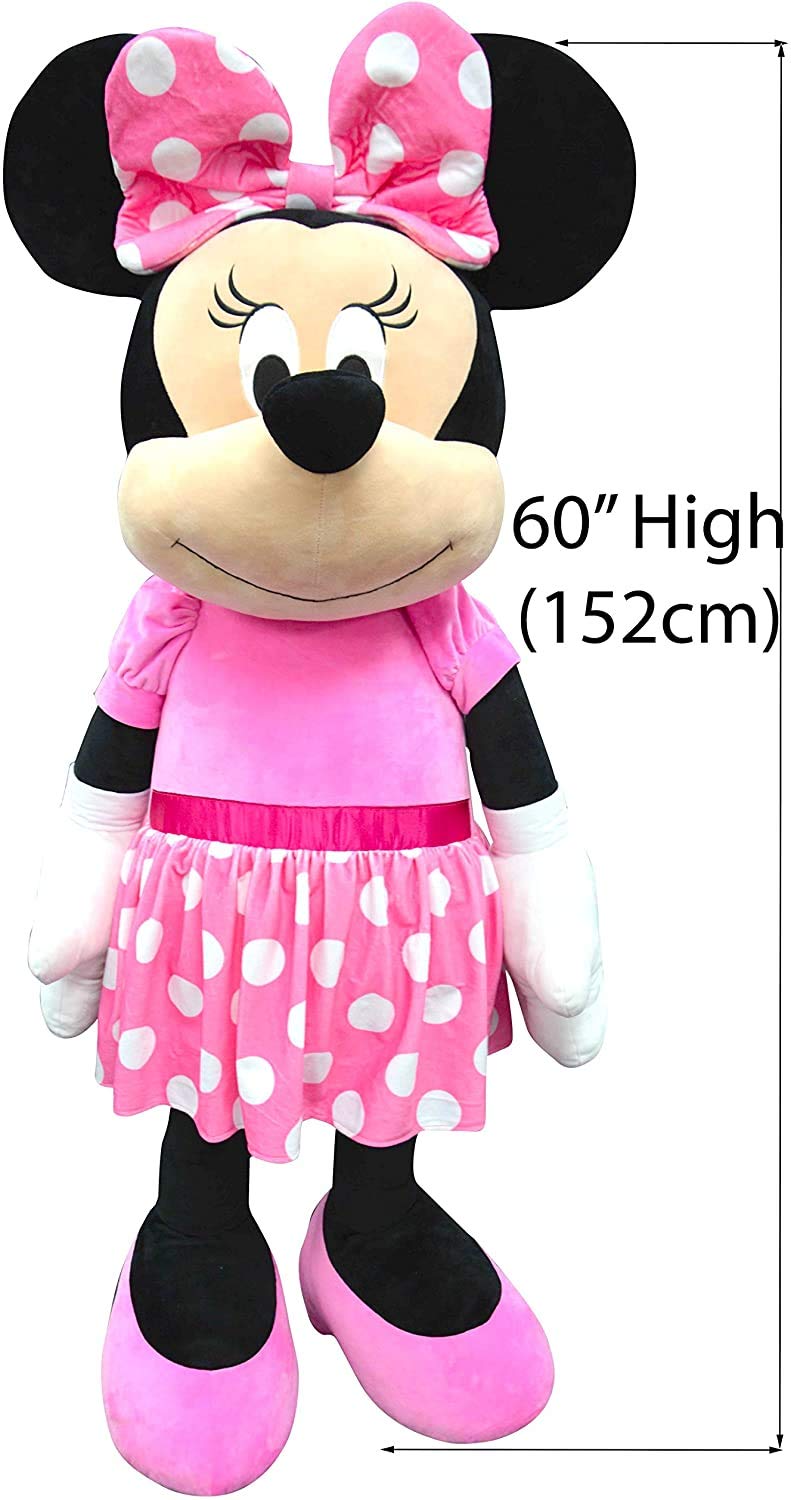 Amazon.co.jp: 特大サイズ ディズニー ミニーマウス ぬいぐるみ 152cm
