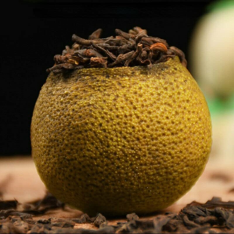 200g Grün Orange Pu'er Tee China Original Puerh Tee Guter Tee Natürlicher Bio Puerh -Tee Grünes Essen ohne Zusatzstoffe Puer Tee