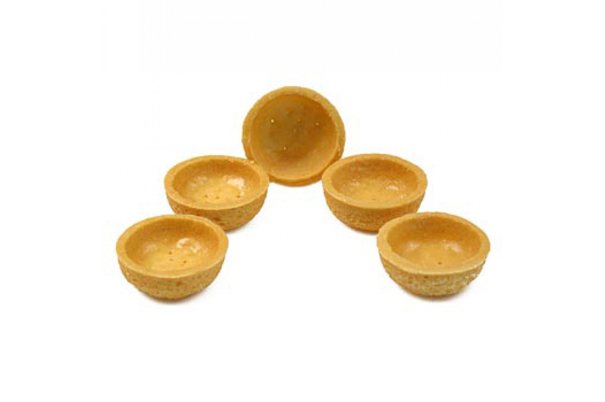 Mini Dessert-Tartelettes rund ø 3,8cm Mürbeteig 1,19 kg 270 St