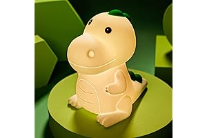 Kids Night Light, Silicone Dinosaur Night Light for Bedroom