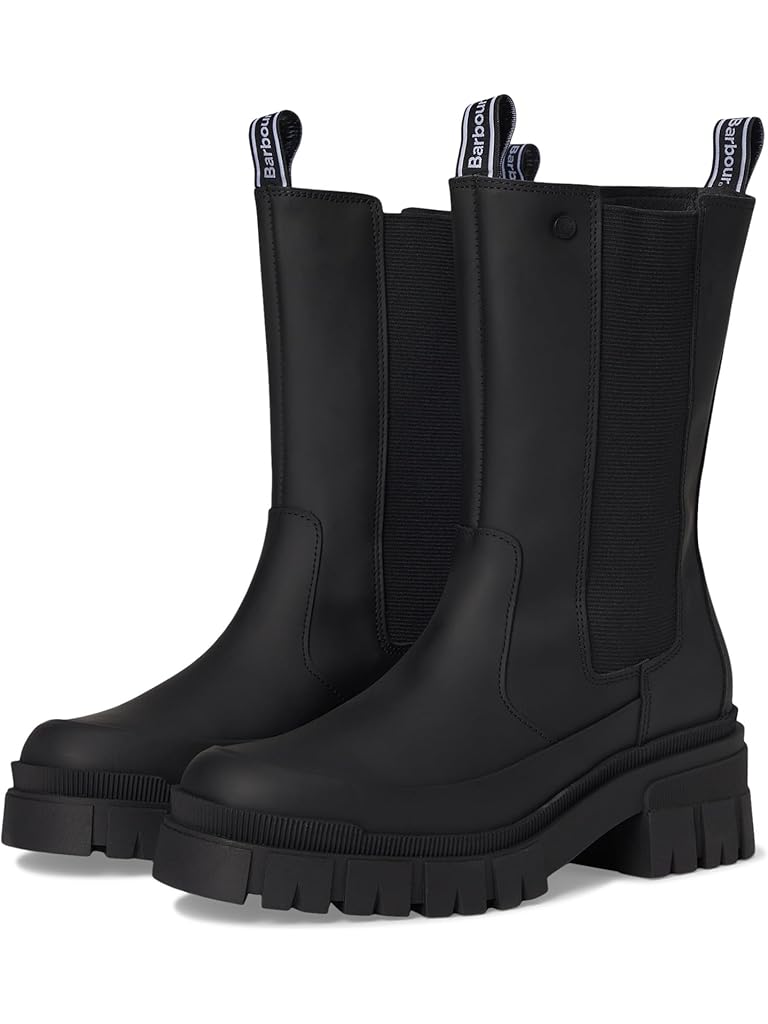 Black Barbour Sidneigh Chelsea Boots