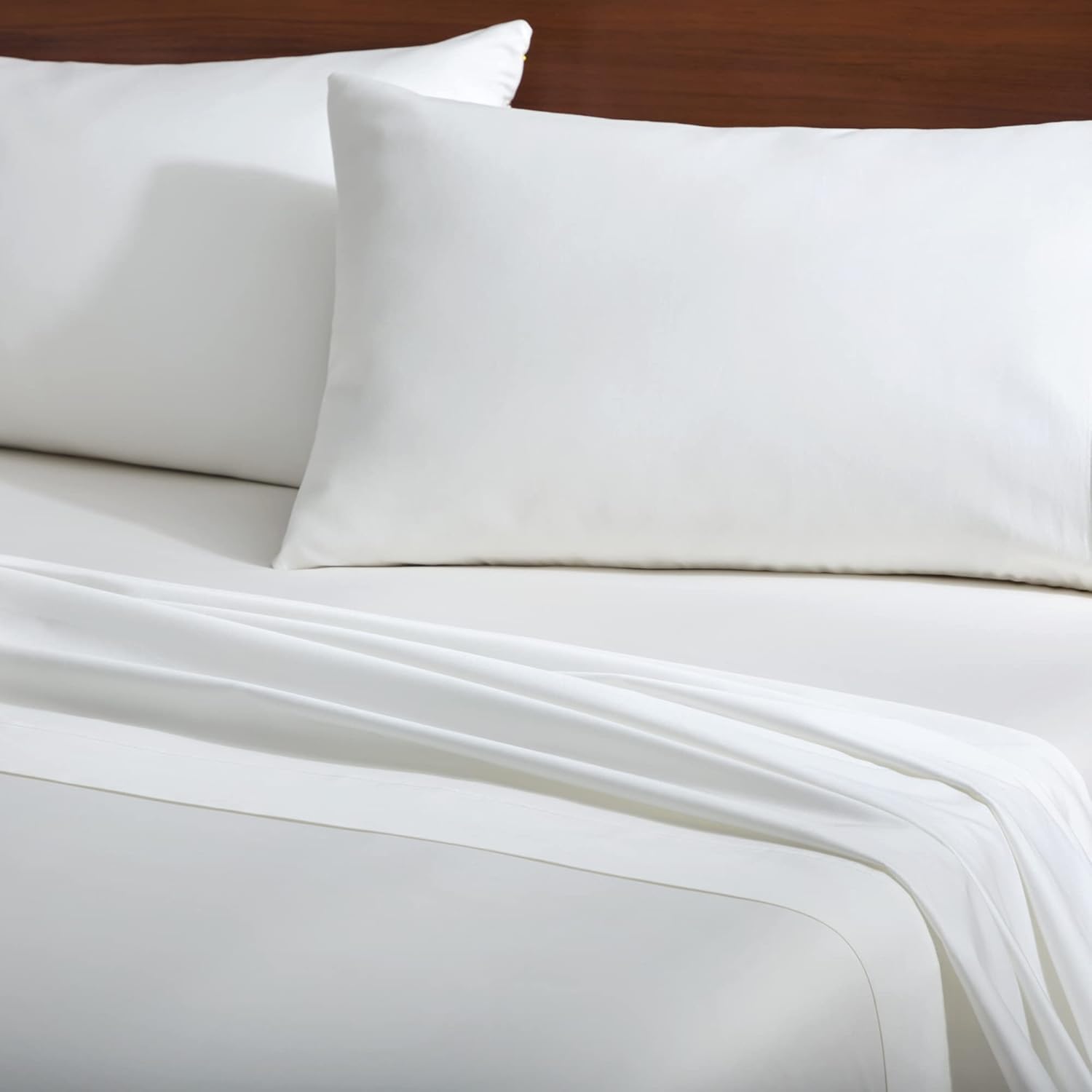 Lucid 600 TC Cotton Rich Sheet Set -14 Inch Deep Pockets - Breathable Sheet Set, California King, Slate