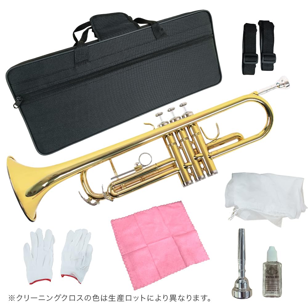 Amazon | Bonarca トランペット 初心者 セット 入門 B♭ 【7点セット