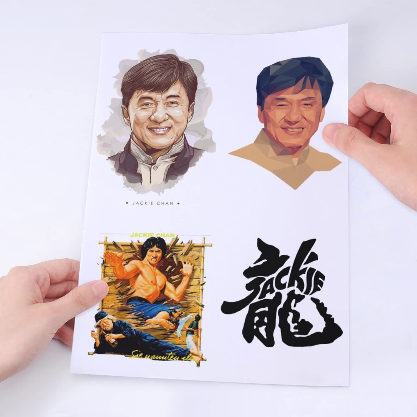 Amazon.co.jp: 防水ステッカーセット ジャッキーチェン ジャッキー