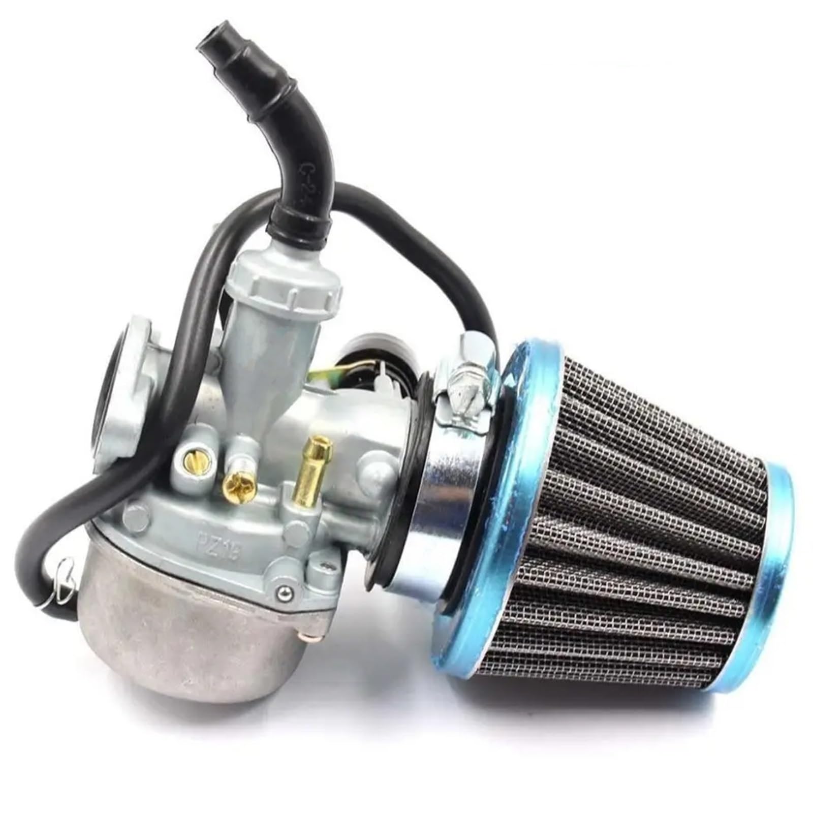 Carburador Motor Motocicleta Compatible Con Kandi 110 Limpiador De Filtro Aire Kit Tubería Admisión Carburador Reemplazo Carburador Filtro Aire Filtro Combustible Pieza Carburador