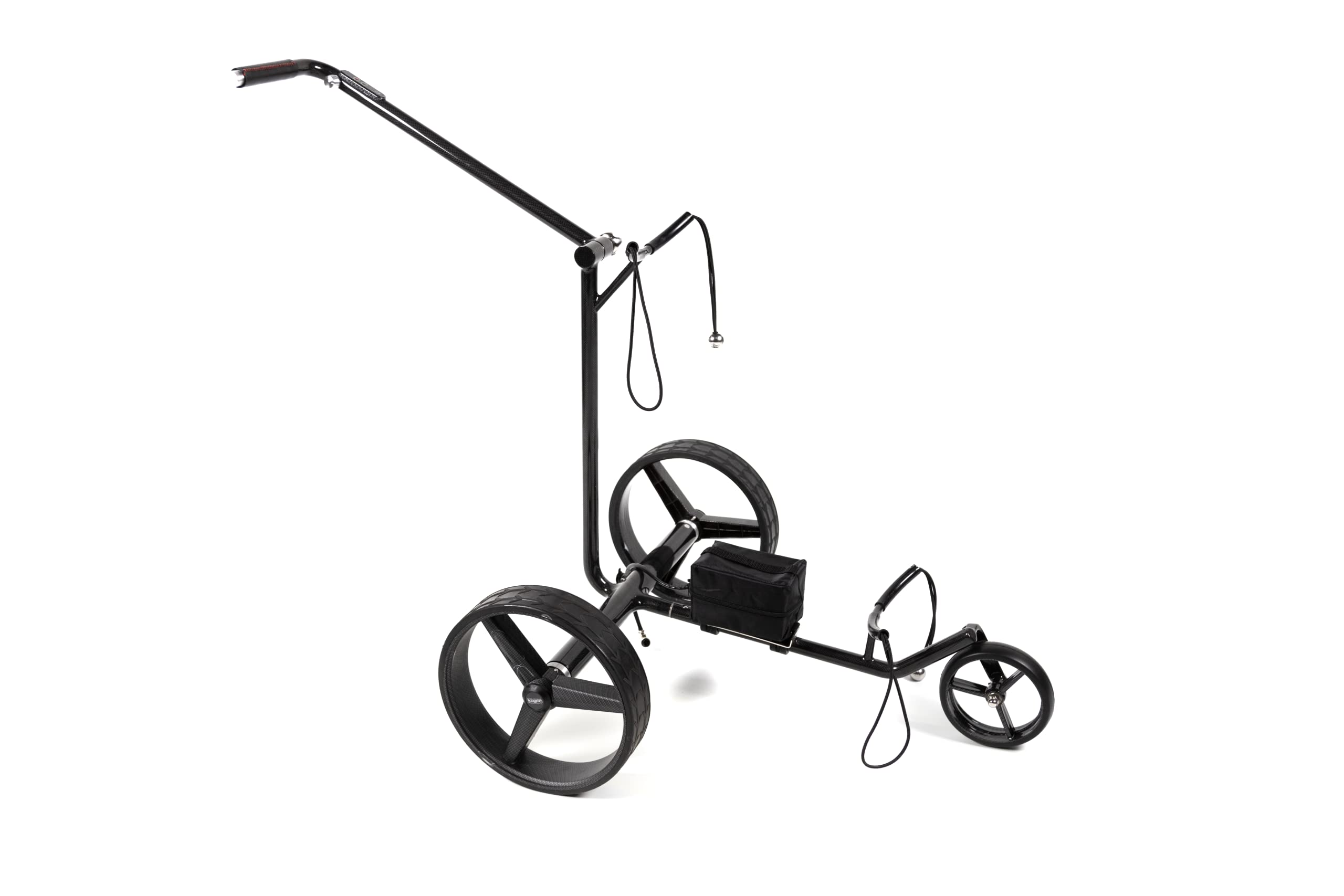 GT-C Elektrischer Golftrolley Carbon ohne Fernbedienung Inklusive 12 Zubehör