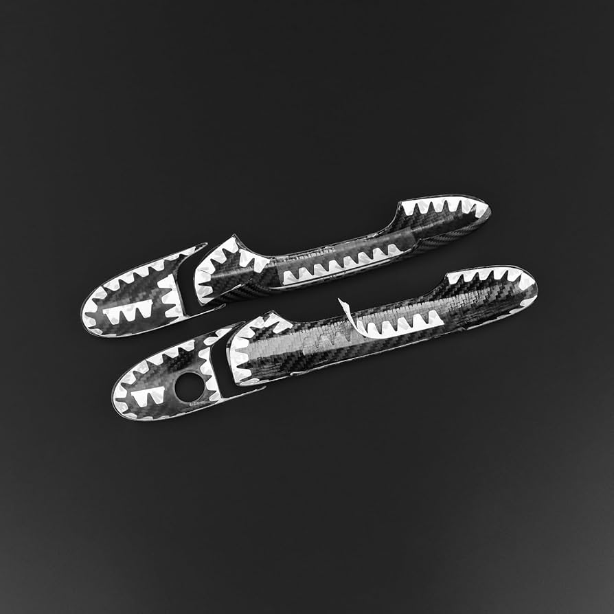 新品】アバルト500系 カーボンインナードアハンドルトレイ