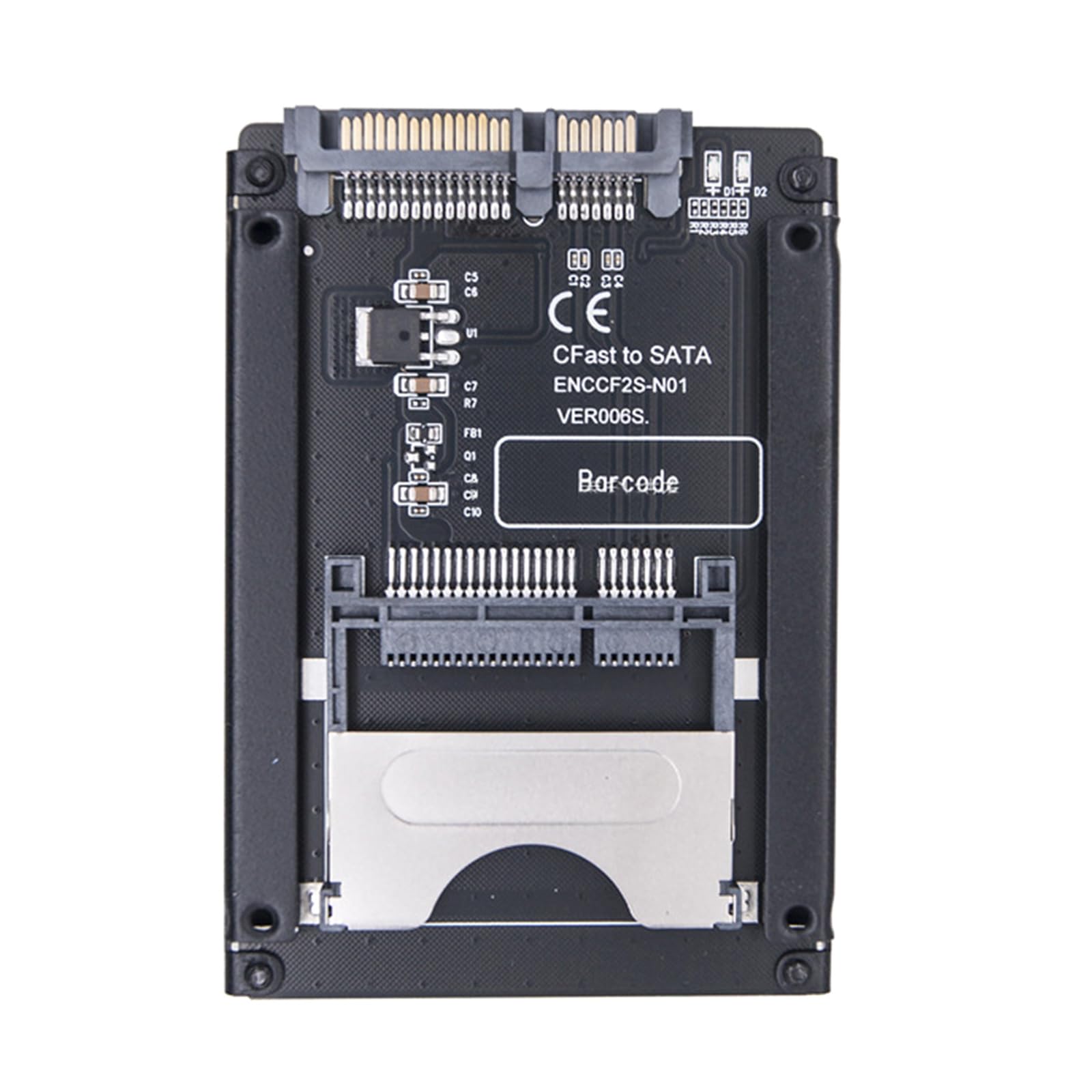 Tarjeta adaptadora de Disco Duro CFast a SATA3.0, Lector de Tarjetas CFast para Ordenador portátil, Transferencia de Datos, Adaptador de Carcasa de Disco Duro