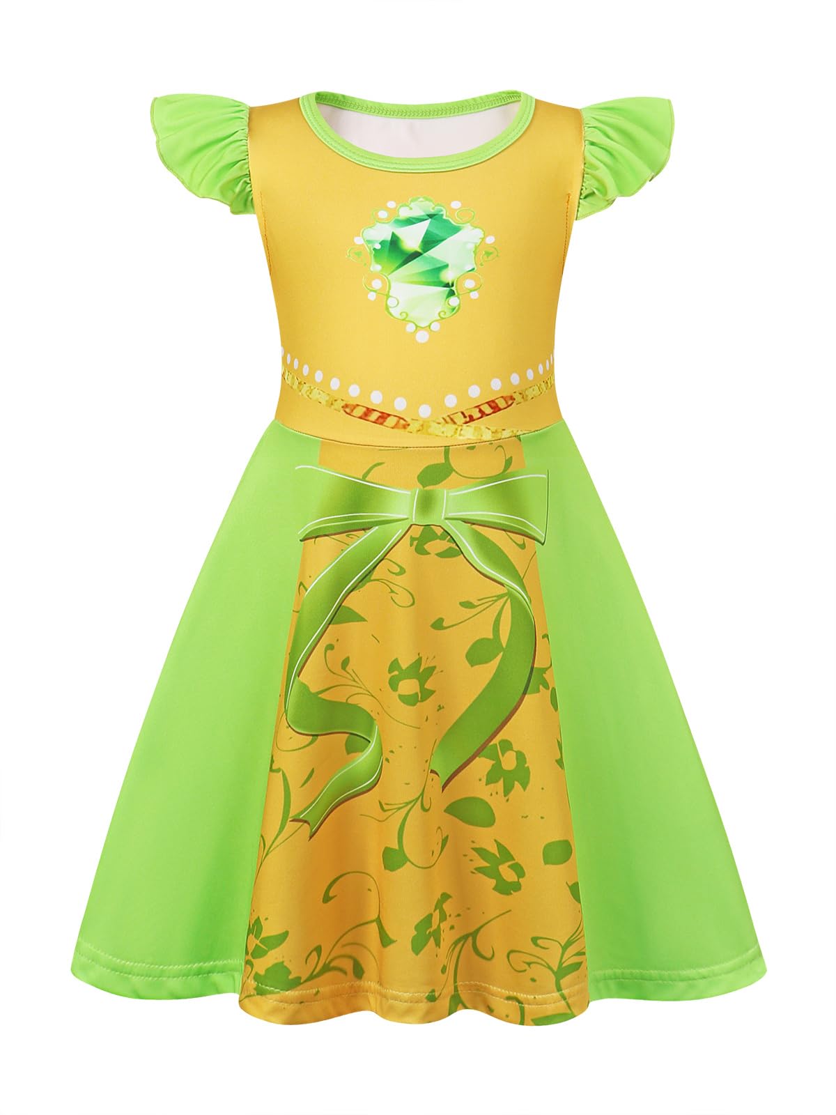 AmzBarley Princess Dress Up for Girls Halloween Costume Kids Toddler Birthday Gifts 1-10 Years — view 21